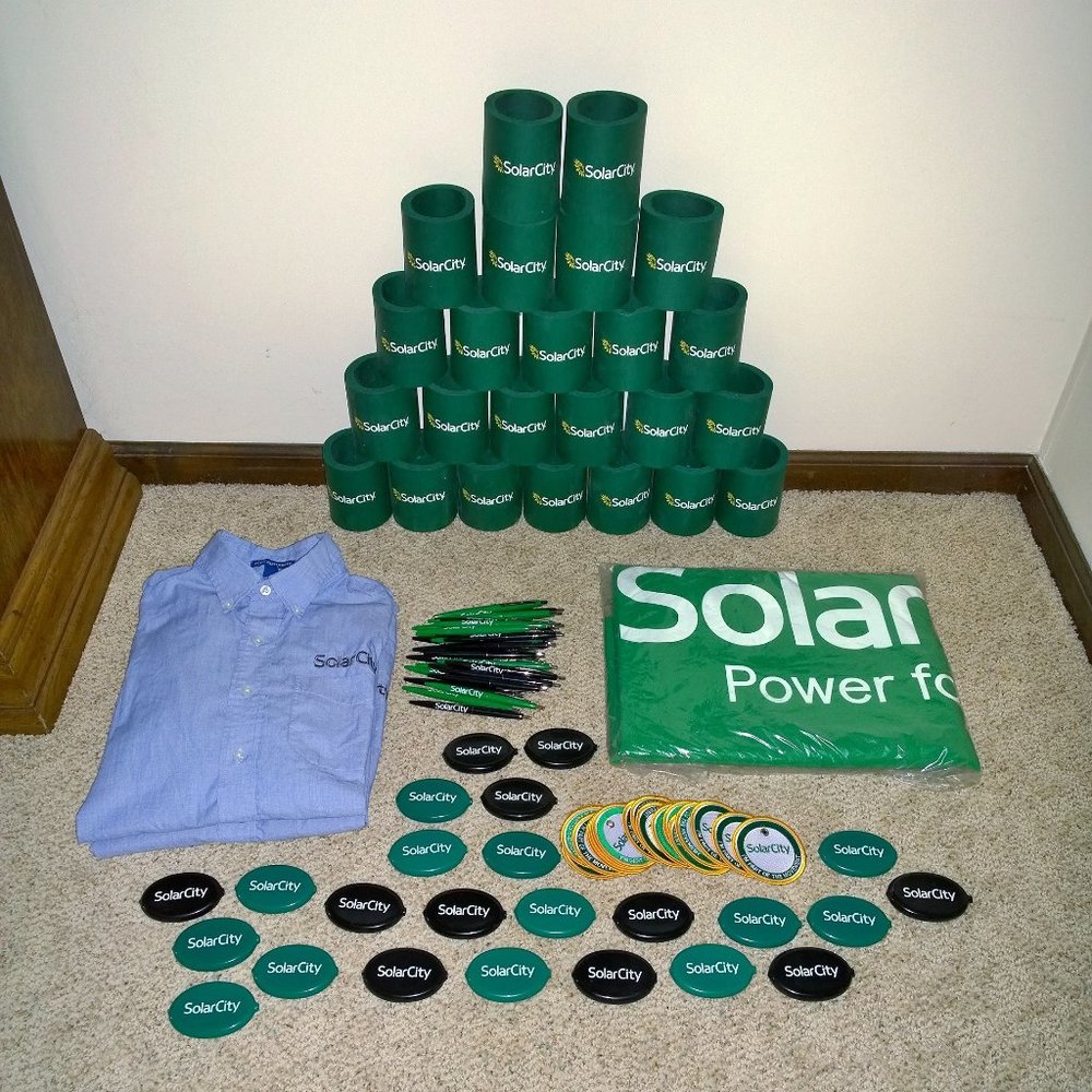 Solar City Company Swag Lot